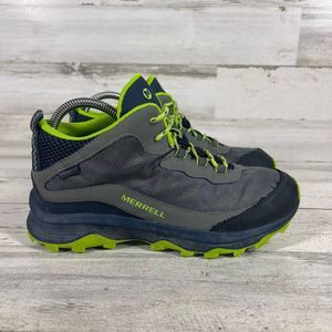 Merell Women's Moab Hiking Boot Shoes MK265212 Gray Green Size 6.0